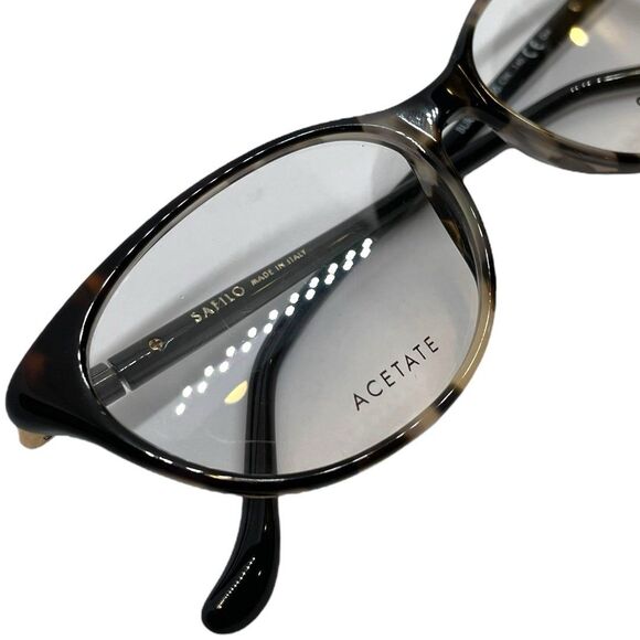 Safilo Burrato 06 Color C9K Havana White Women Eyeglass Frame 53 x 16 140 - Picture 7 of 11